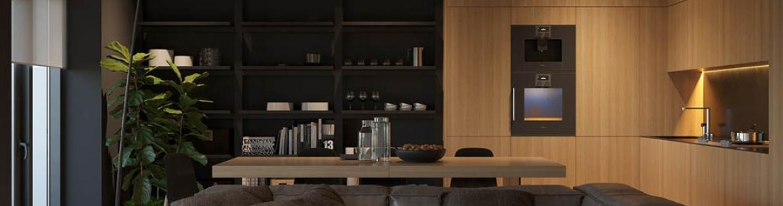 The beauty of the bride’s new home with this stand and buffet and decorative showcases